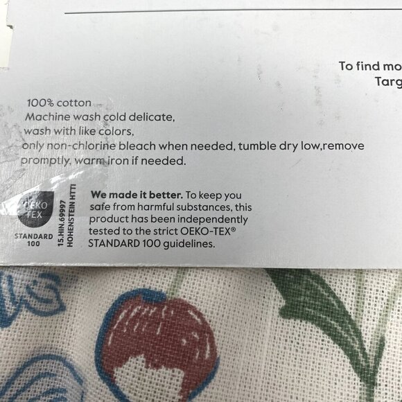 Target 70"x70" Floral Tablecloth Spring Easter Threshold™ - Picture 7 of 8